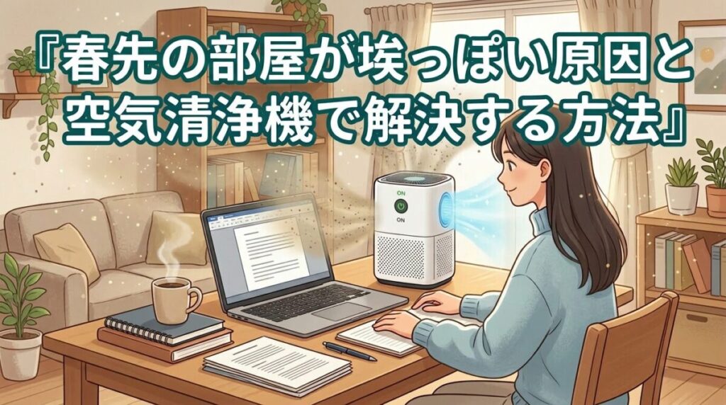春先の部屋が埃っぽい原因
