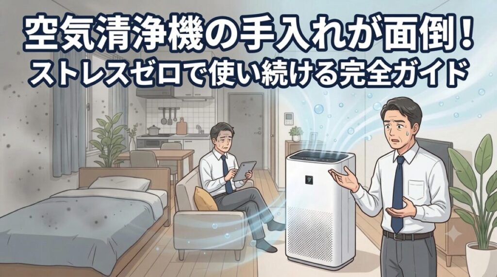 洗浄機手入れ面倒