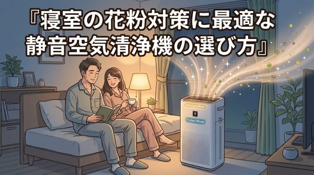 寝室の花粉対策